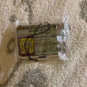 SpongeBob SquarePants Driver License Coconut Scented Car Decor